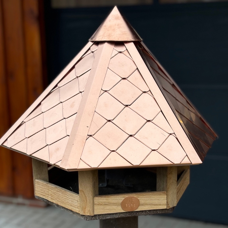 Vogelhaus mit Kupferdach, Standard